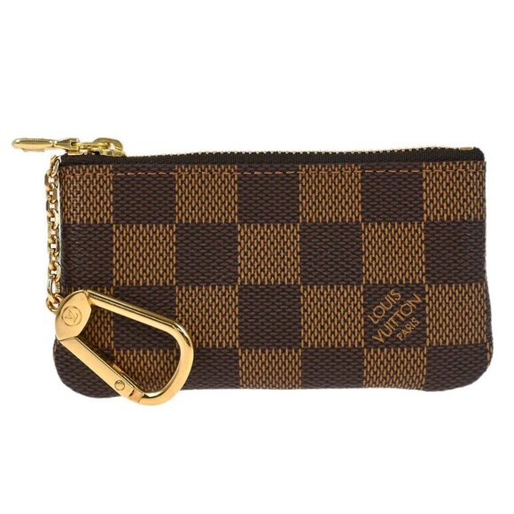 Louis Vuitton Damier Pochette Cles Coin Case Wallet - Picture 1 of 8